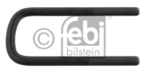 ETRIER RESSORT U-BOLT M20*1.5-B05-91/265 HD120